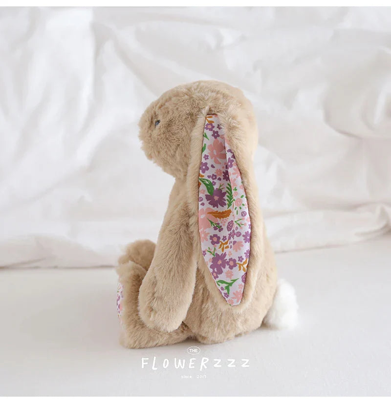 Floral Bunny Plush Toy 30cm