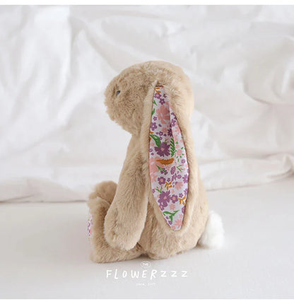 Floral Bunny Plush Toy 30cm