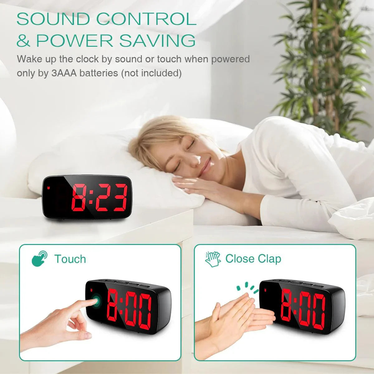 Digital Led Clock Desktop Alarm Clock