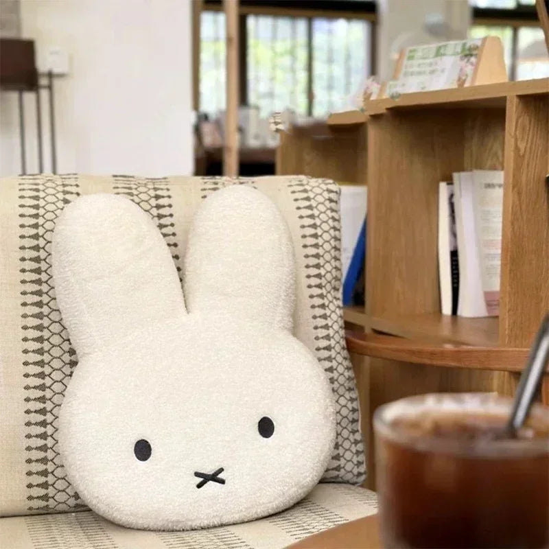 Kawaii Miffy Plush Pillow - Adorable Doll for Room Decor & Gifts