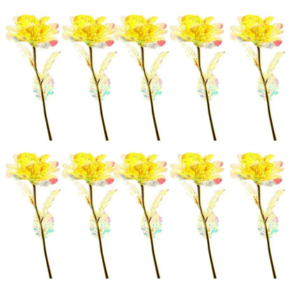 24K Eternal Gold Rose in Glass Dome