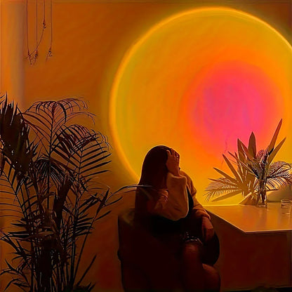 Create a Serene Evening Ambiance with Blissful Sunset Lighting