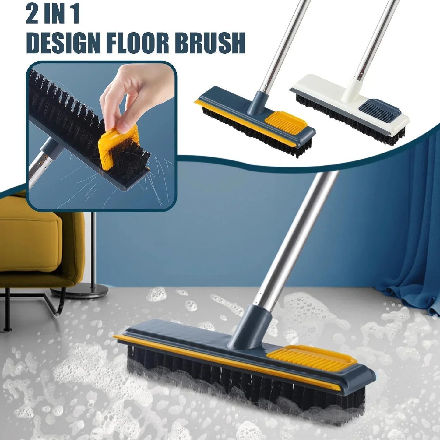 2-In-1 Floor Cleaning Tool