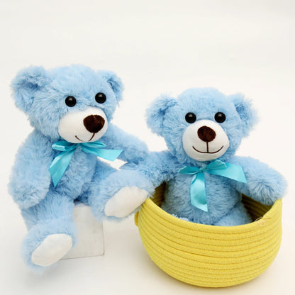 5pcs Plush Bear Toys Soft Stuffed Animals Gift Set