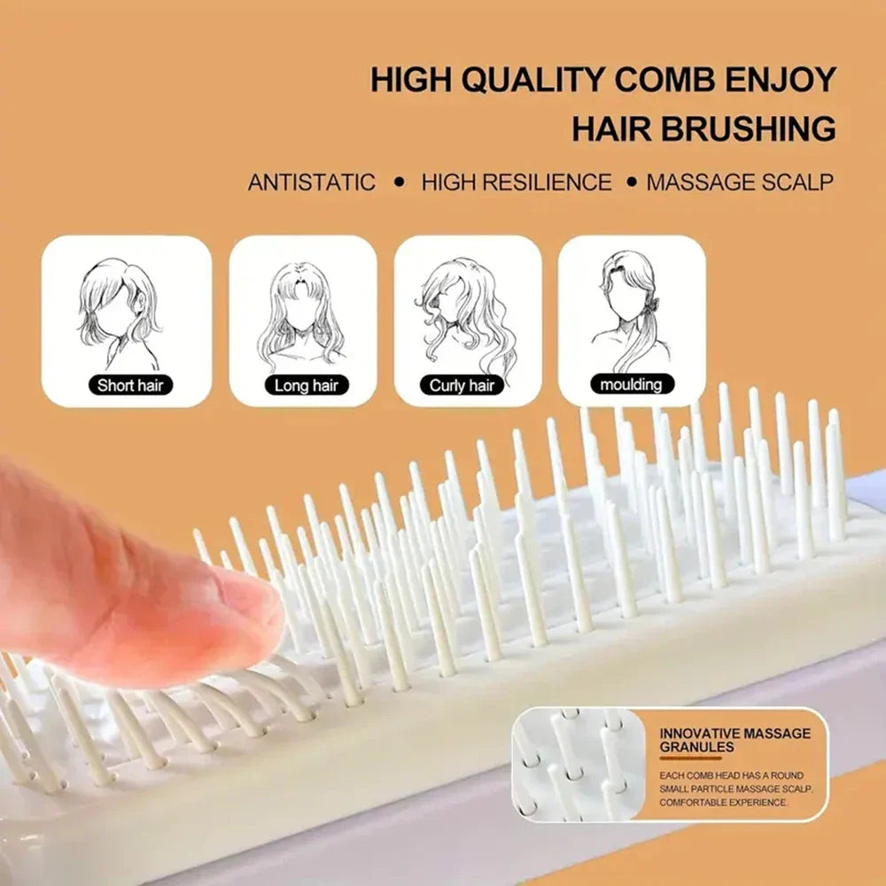 Self Cleaning Hairbrush