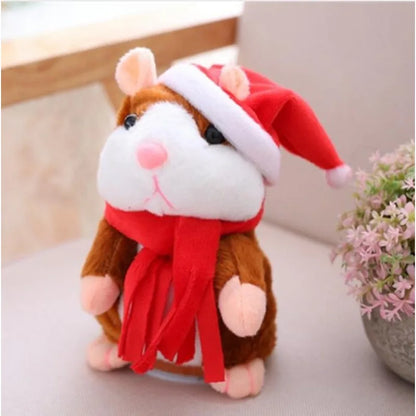 Talking Hamster Plush Toy - Record & Repeat Fun for Kids