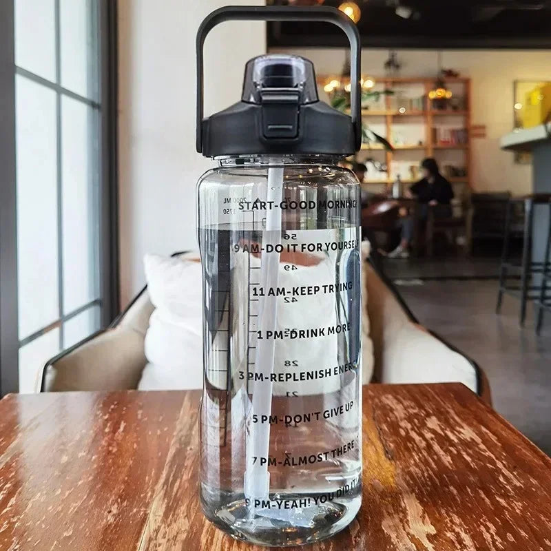 Portable Large Capacity Plastic Water Bottle