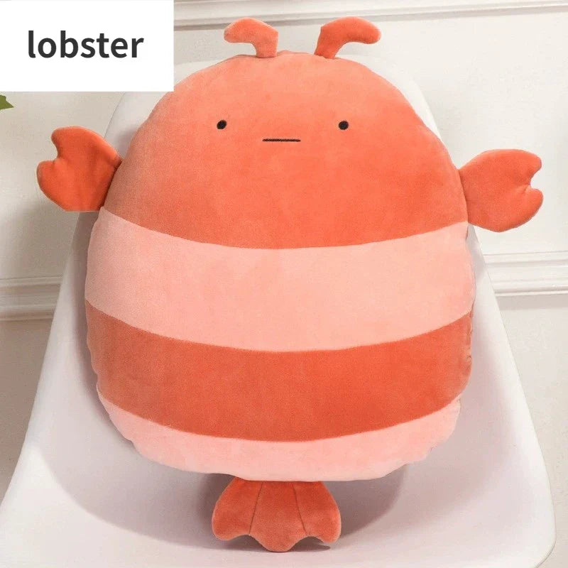 Cuddly Kawaii Zoo Animal Plushies - Soft Squishy Pillows for Kids