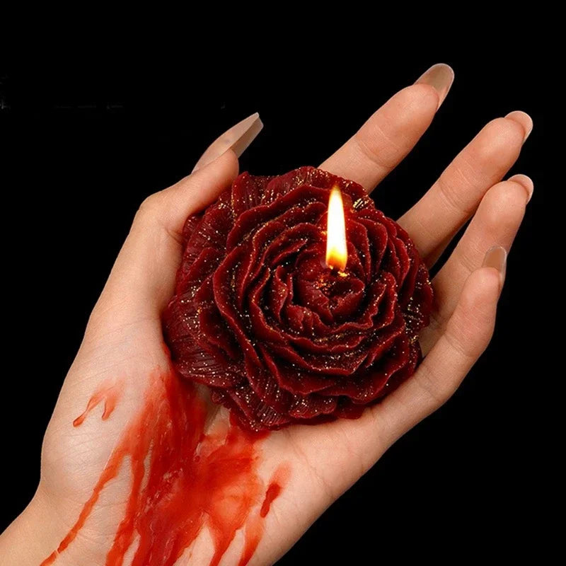 Low Heat Rose Scented Candle for Couples
