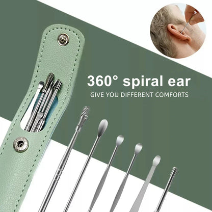 Spring Earwax Cleaner Tool Set