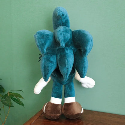 Super Sonic Plush Toy - 40CM Hedgehog Doll for Kids' Birthday Gift