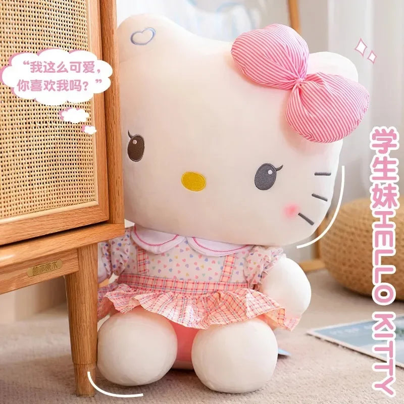 Hello Kitty Plush Pillow Soft Stuffed Doll