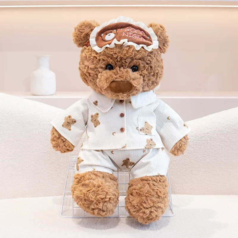 Kawaii Pajama Bear Plush Sleep Companion