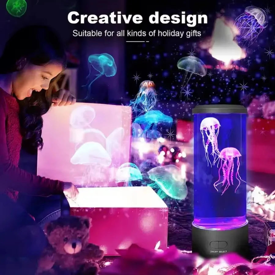 Mood Aquarium Ocean Jellyfish Lamp