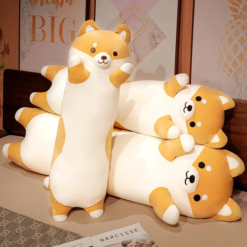 Giant Long Shiba Inu Plush Pillow