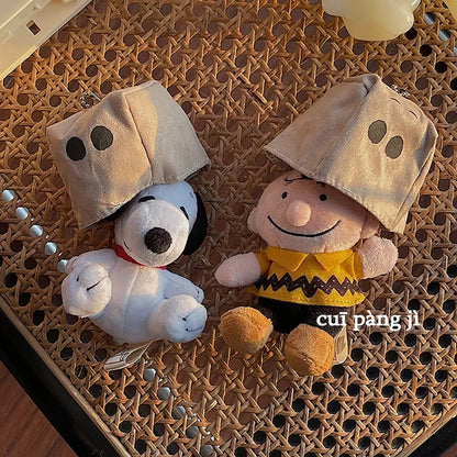 Snoopy & Charlie Brown Kawaii Keychain