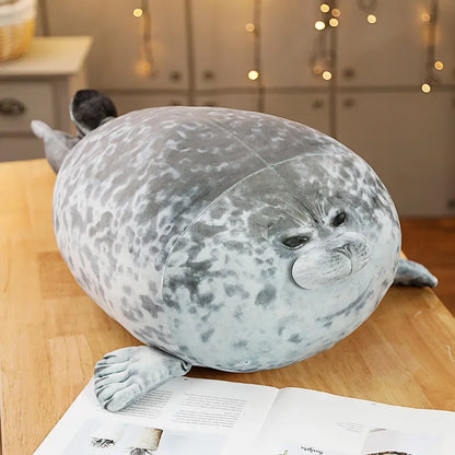 Cute Sea Lion Plush Pillow - Soft & Adorable Home Decor Accent