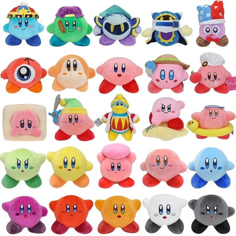 Kawaii Star Kirby Plush Toy - Adorable Ghost & Heart Doll for Kids