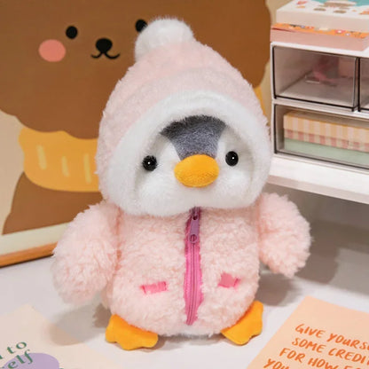 Cute Fluffy Penguin Plush Toy - Adorable Sleep Companion & Gift