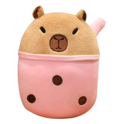 Capibara Cuddle Buddy: Plush Throw Pillow & Doll for Kids' Joy