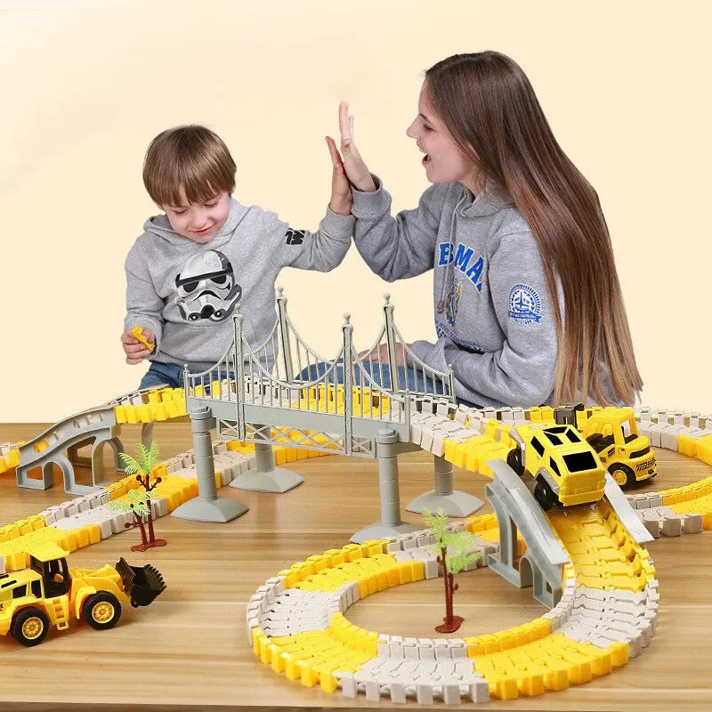 Children Electric Track Toy Car