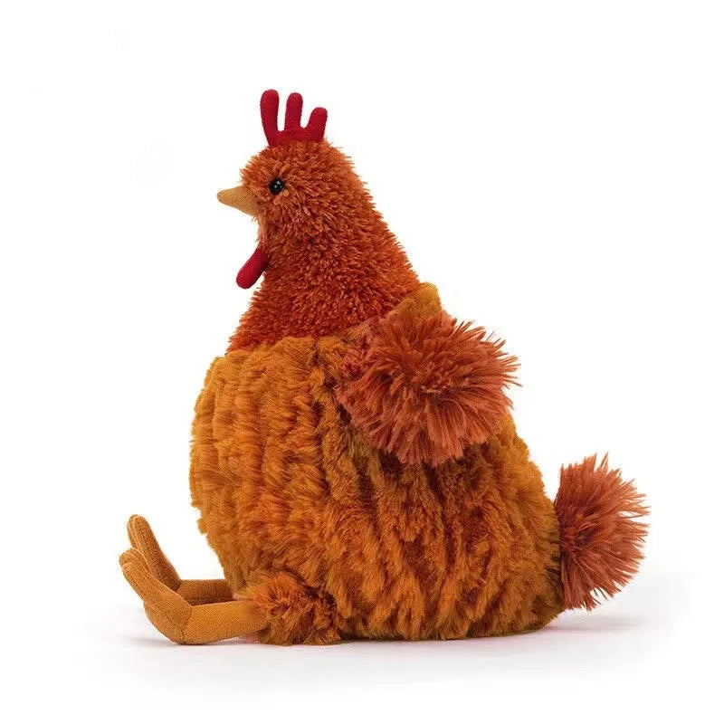 Jellycat 23cm Plush Chicken Toy - Soft, Cute & Perfect for Kids' Gifts!