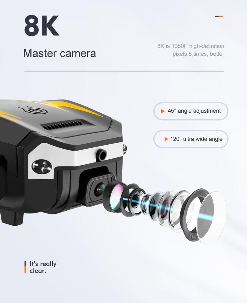 Drone Camera 8K With Omni Directional Obstacle Avoidance