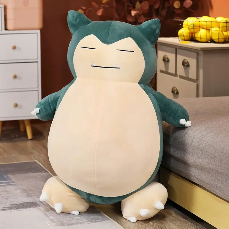Giant Kawaii Snorlax Plush Toy - Soft, Cuddly, Perfect Gift for All Ages