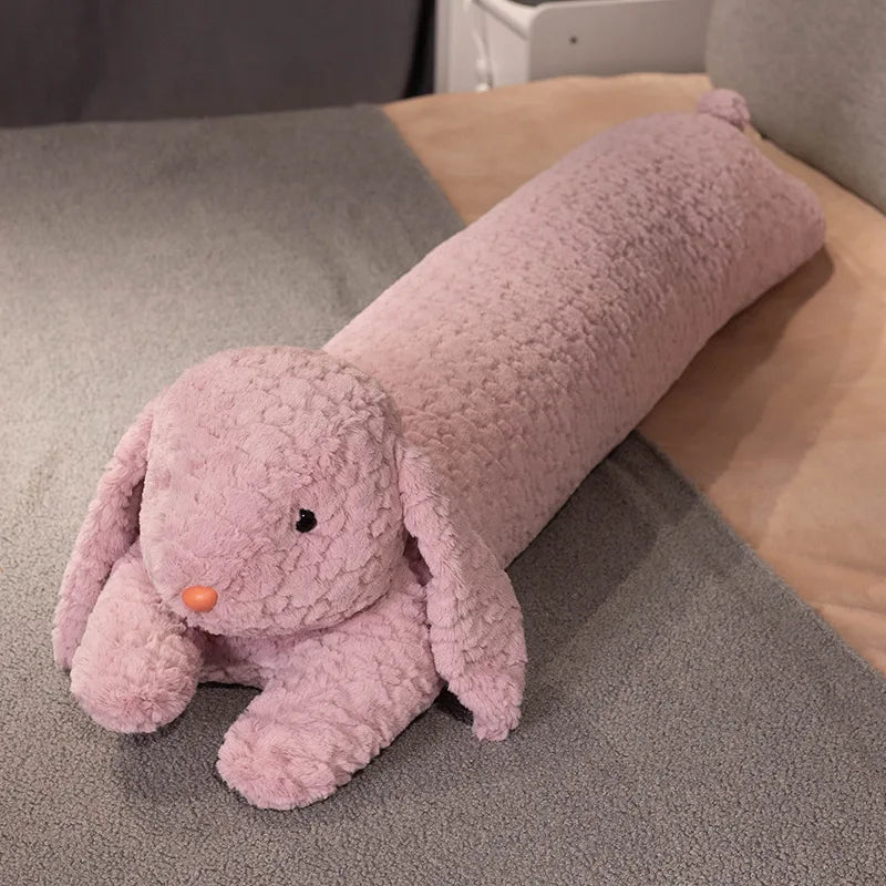 Giant Plush Rabbit Pillow - Soft, Long, Perfect for Kids' Birthdays!