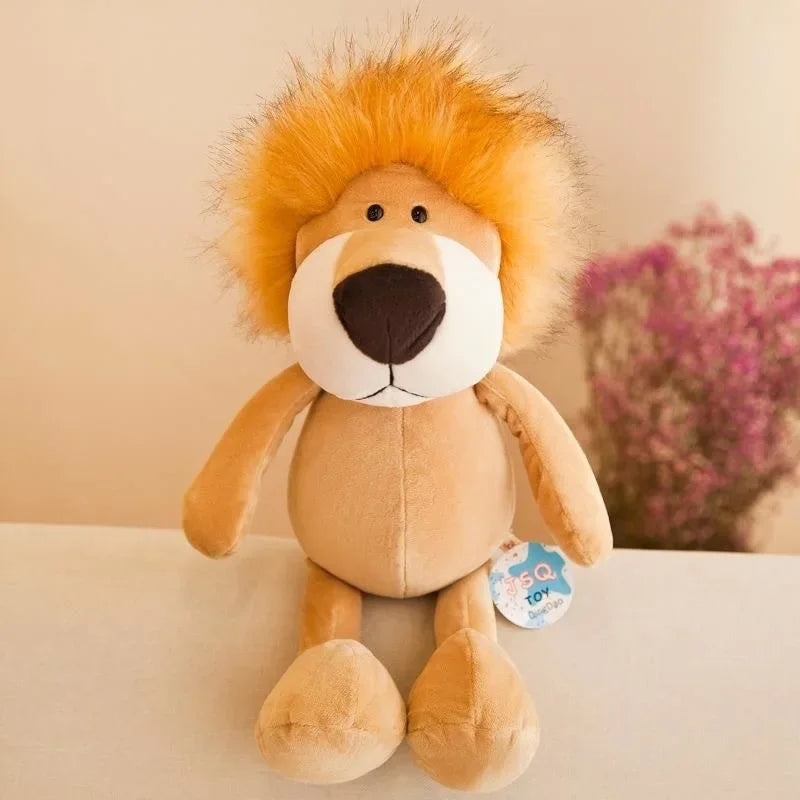 Cute Jungle Animal Plush Doll 25cm