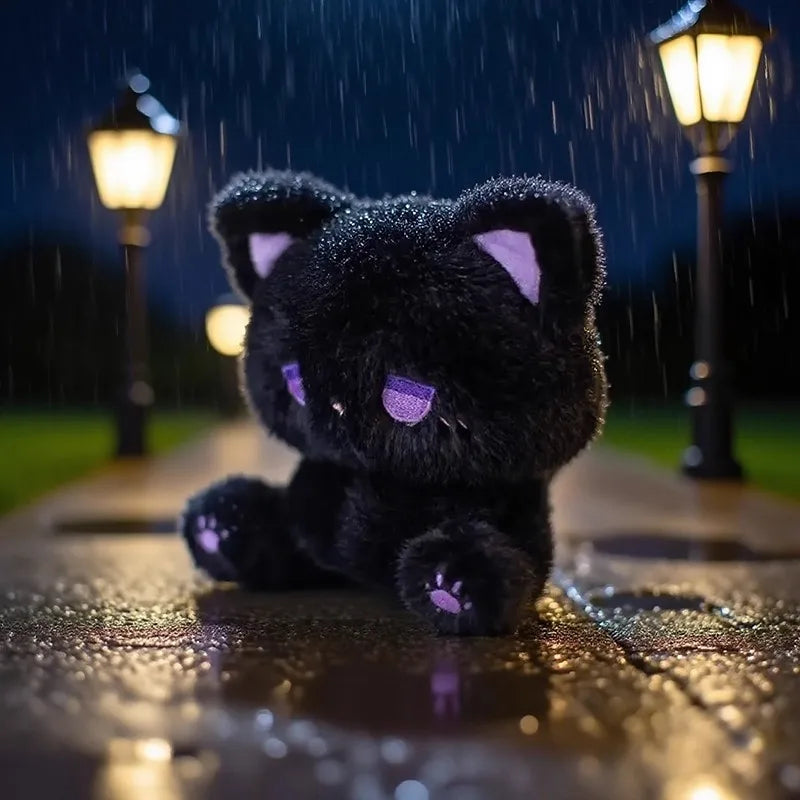 Emo Cat Plush Doll Cute Stuffed Toy Gift for Couples