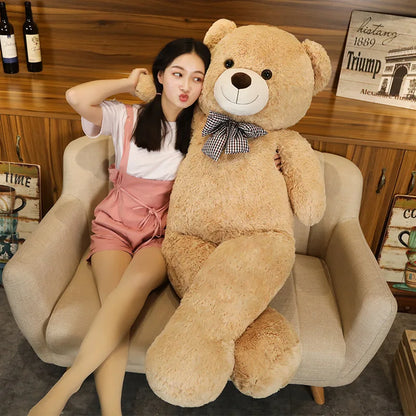 Giant Teddy Bear Plush Hugging Pillow 105 cm