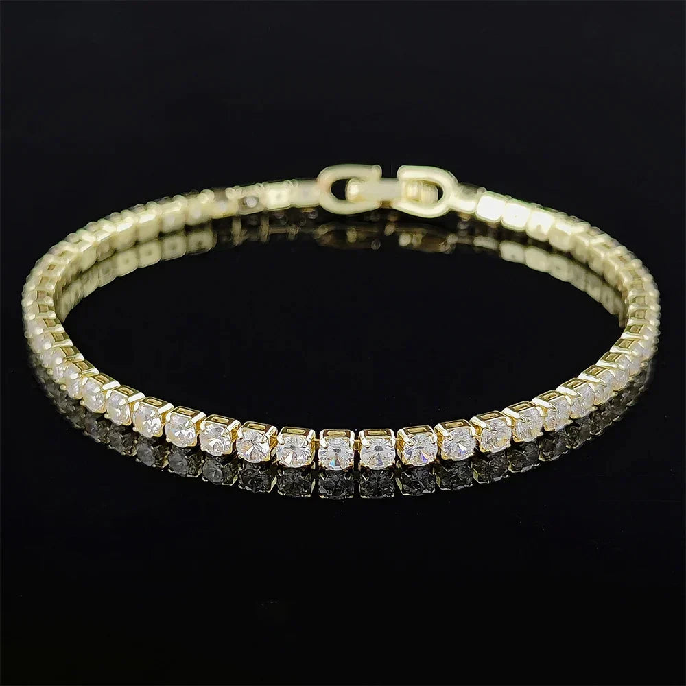 Luxury Gold and Silver Princess Chain Bracelet