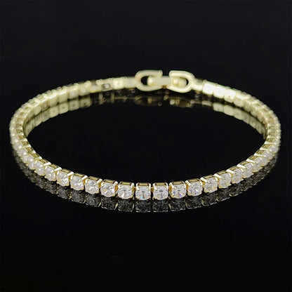 Luxury Gold and Silver Princess Chain Bracelet