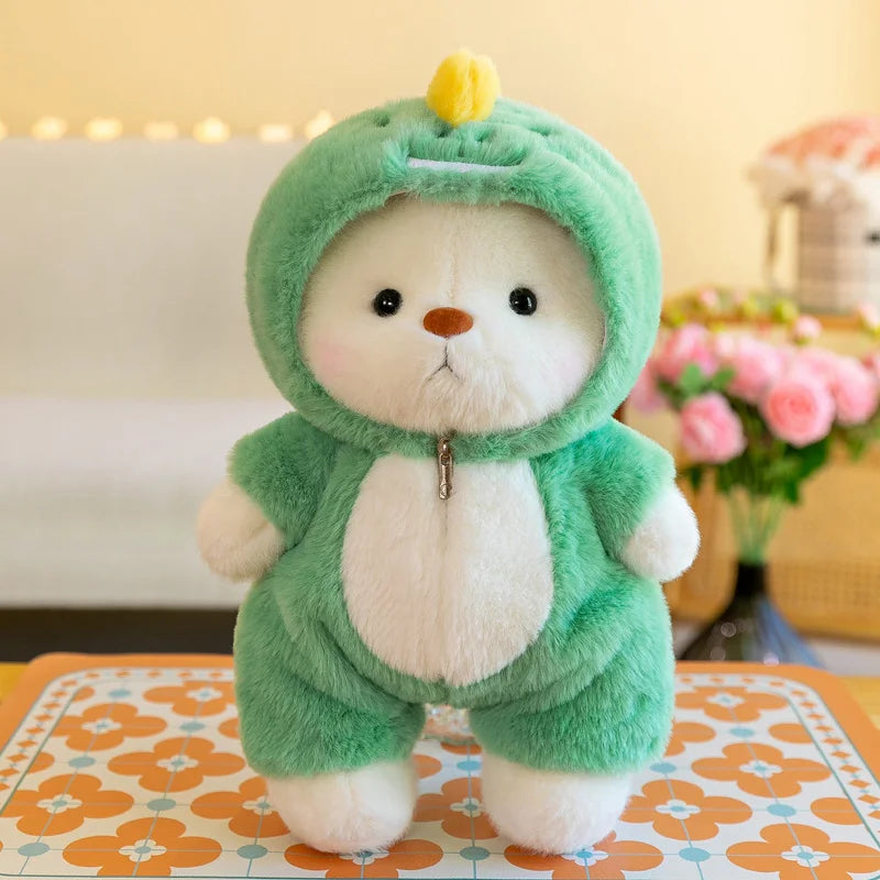 Convertible Teddy Bear Plush Costume Doll