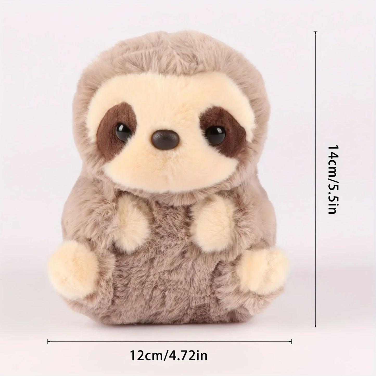 Kawaii Sloth Plush Toy - Soft, Adorable Stuffed Animal for Kids & Decor