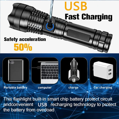 Rechargeable Outdoor Flashlight