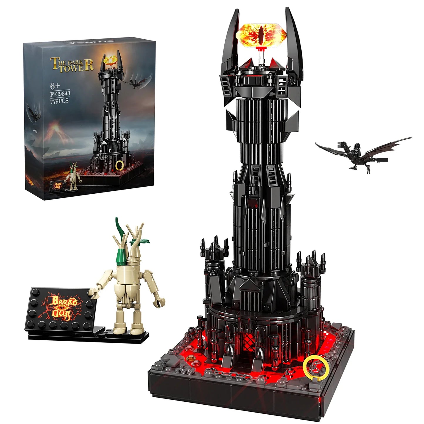 Dark Tower Building Blocks Kit with LED