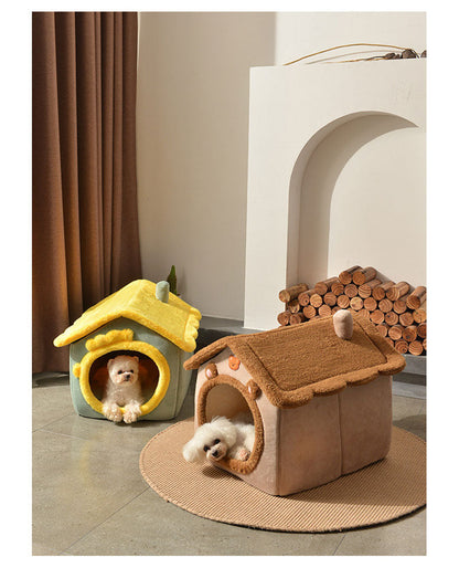 Foldable Soft Pet House