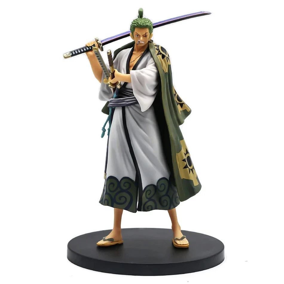 Roronoa Zoro Three-blade Sa-maximum Manga Anime Statue Action Figure