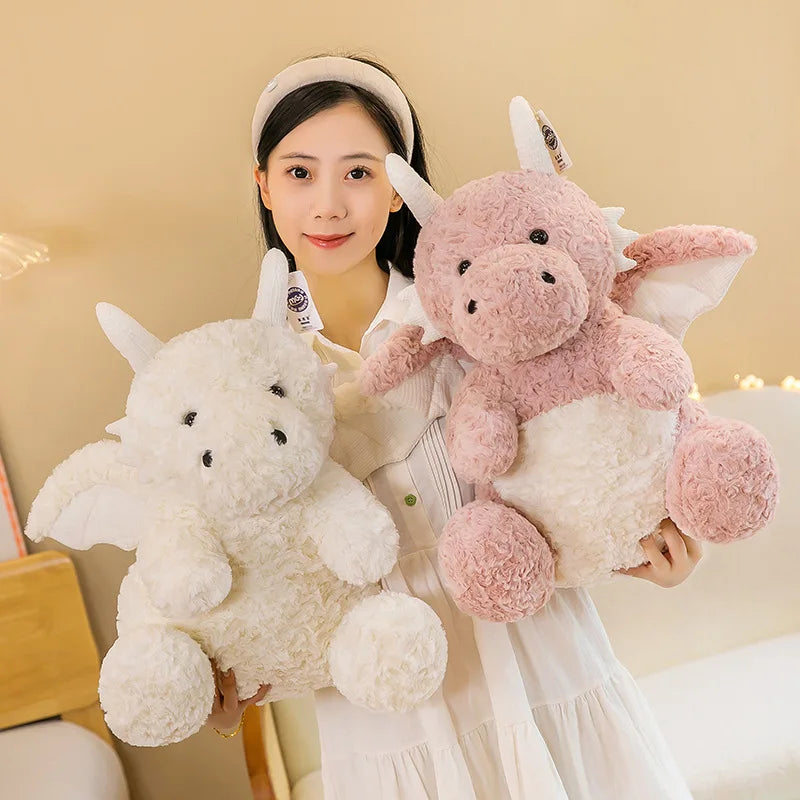 Cute Pterosaur Plush Toy - Adorable Flying Dinosaur Pillow for Kids