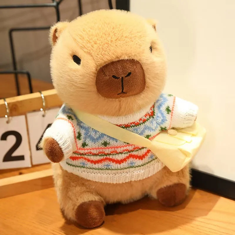 Capybara Cuddle Plush Toy - Adorable Gift for Kids & Collectors
