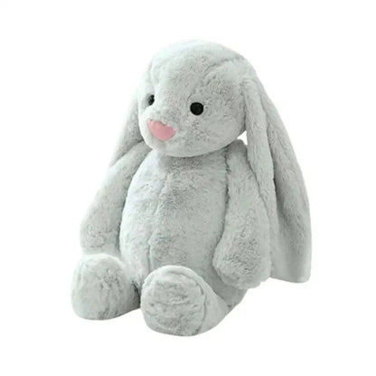 Cute Plush Rabbit Toy Soft Long Ear Bunny Doll for Kids and Bedroom Decor