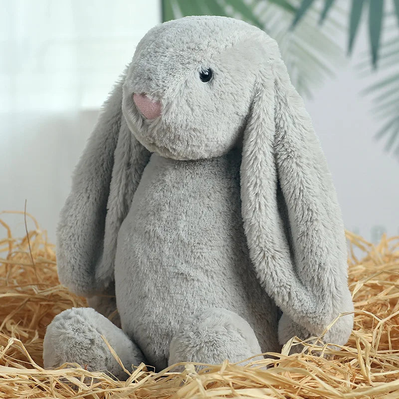 Shy Bunny Plush Toy Soft Floppy-Ear Gift for Girls
