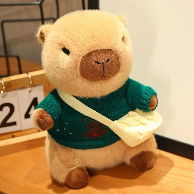 Capybara Cuddle Plush Toy - Adorable Gift for Kids & Collectors