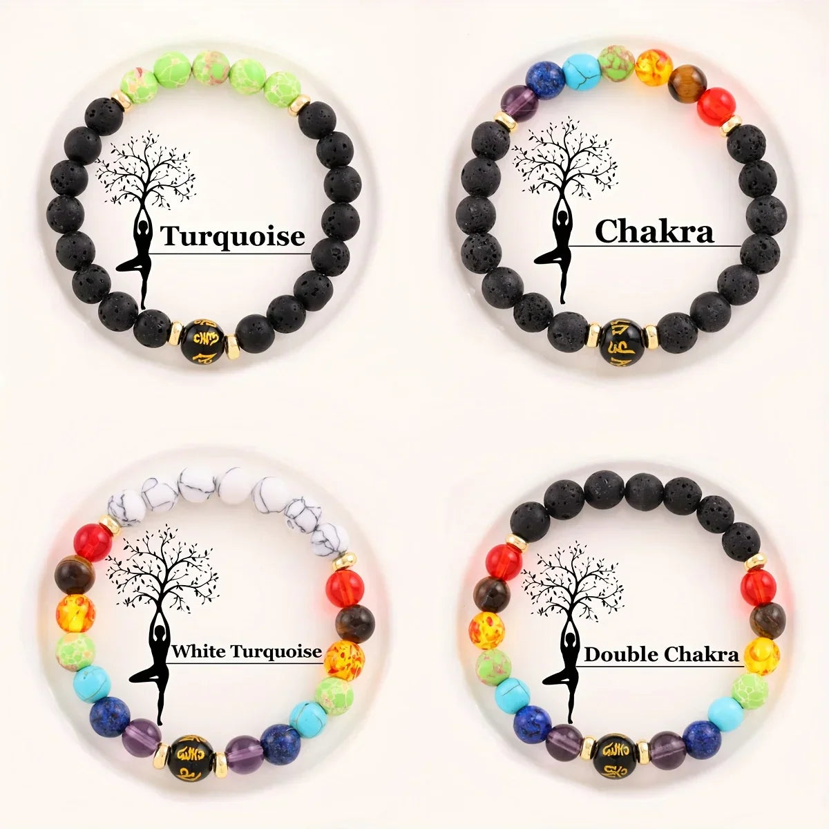 Natural Stone Intention Bracelet Collection