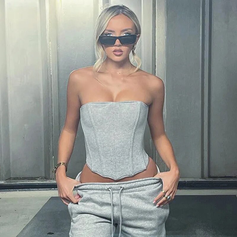 Jersey Corset Top
