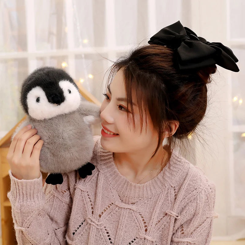 Kawali Fluffy Penguin Plush Toy - Soft Stuffed Animal for Kids and Gifts