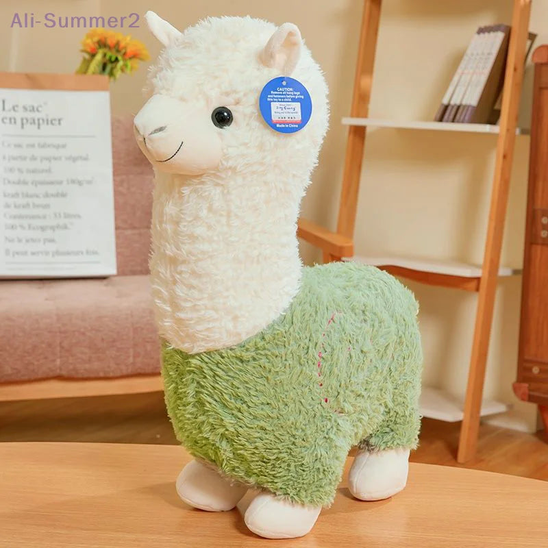 Alpaca Plush Toy 25cm - Soft Cotton Stuffed Doll for Kids and Home Decor