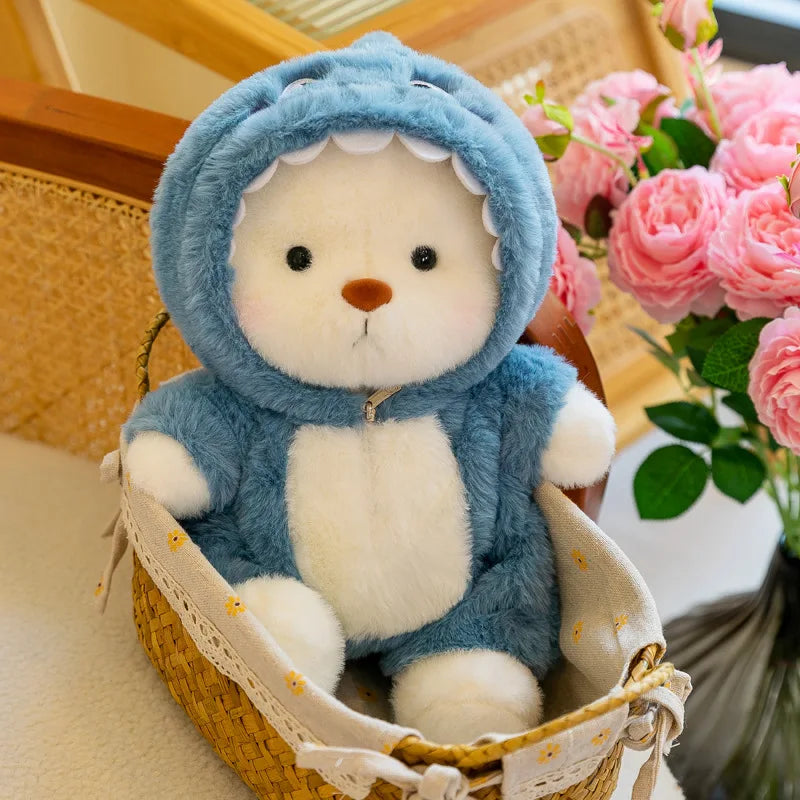 Convertible Teddy Bear Plush Costume Doll